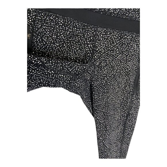 Lululemon Inspire Tight II 25" Night View White Black / Black-sz 8 - Picture 10 of 11